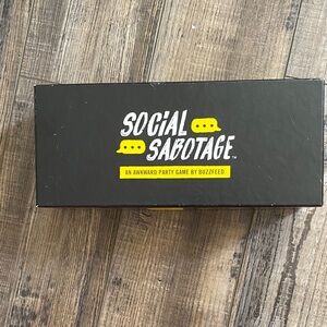 NEW Social Sabotage Party Game